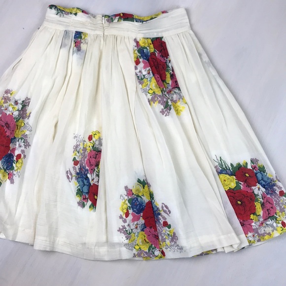 Twinkle by wenlan floral print midi skater skirt - Picture 2 of 6